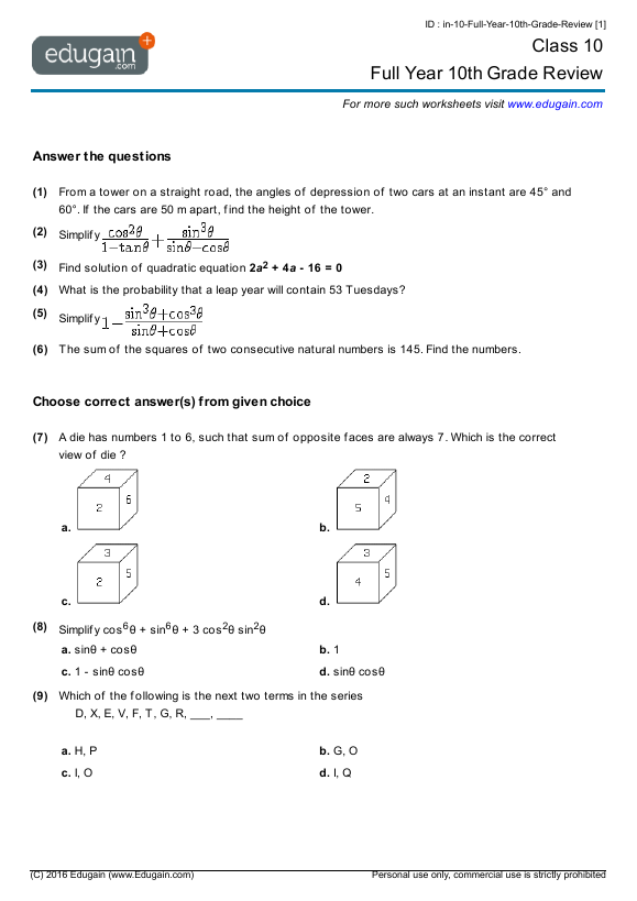 Full-Year-10th-Grade-Review