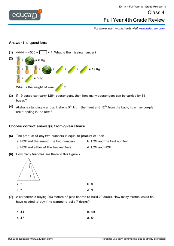 Full-Year-4th-Grade-Review