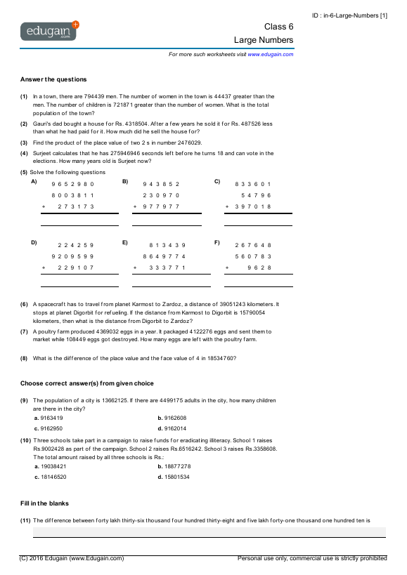 Large-Numbers