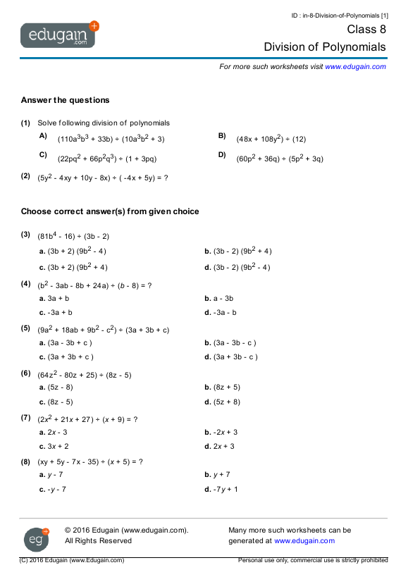 Division-of-Polynomials