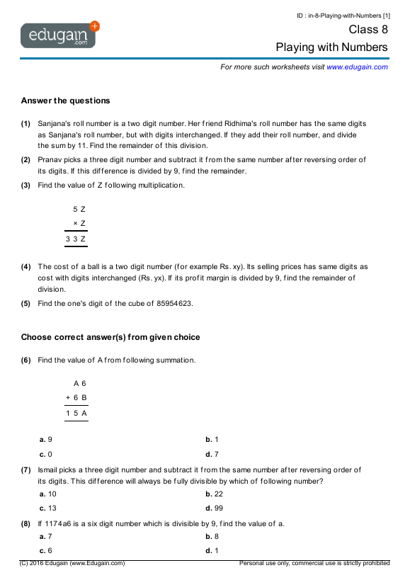 Playing-with-Numbers