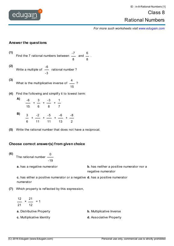 Rational-Numbers